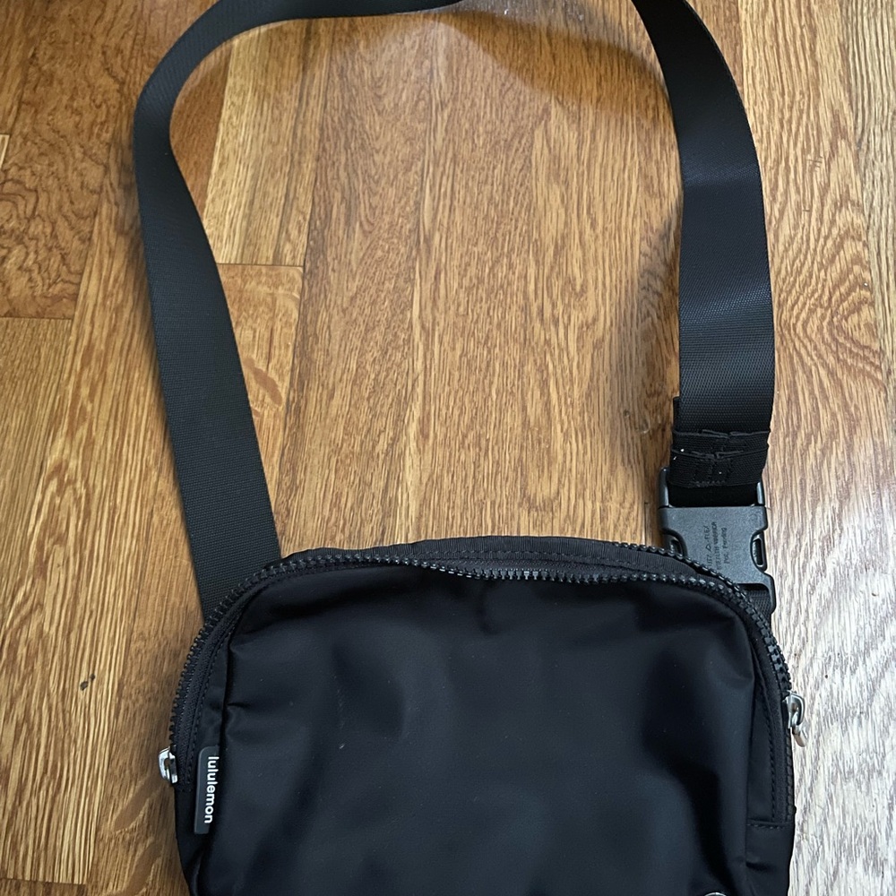 athletica Black Belt Bag never worn